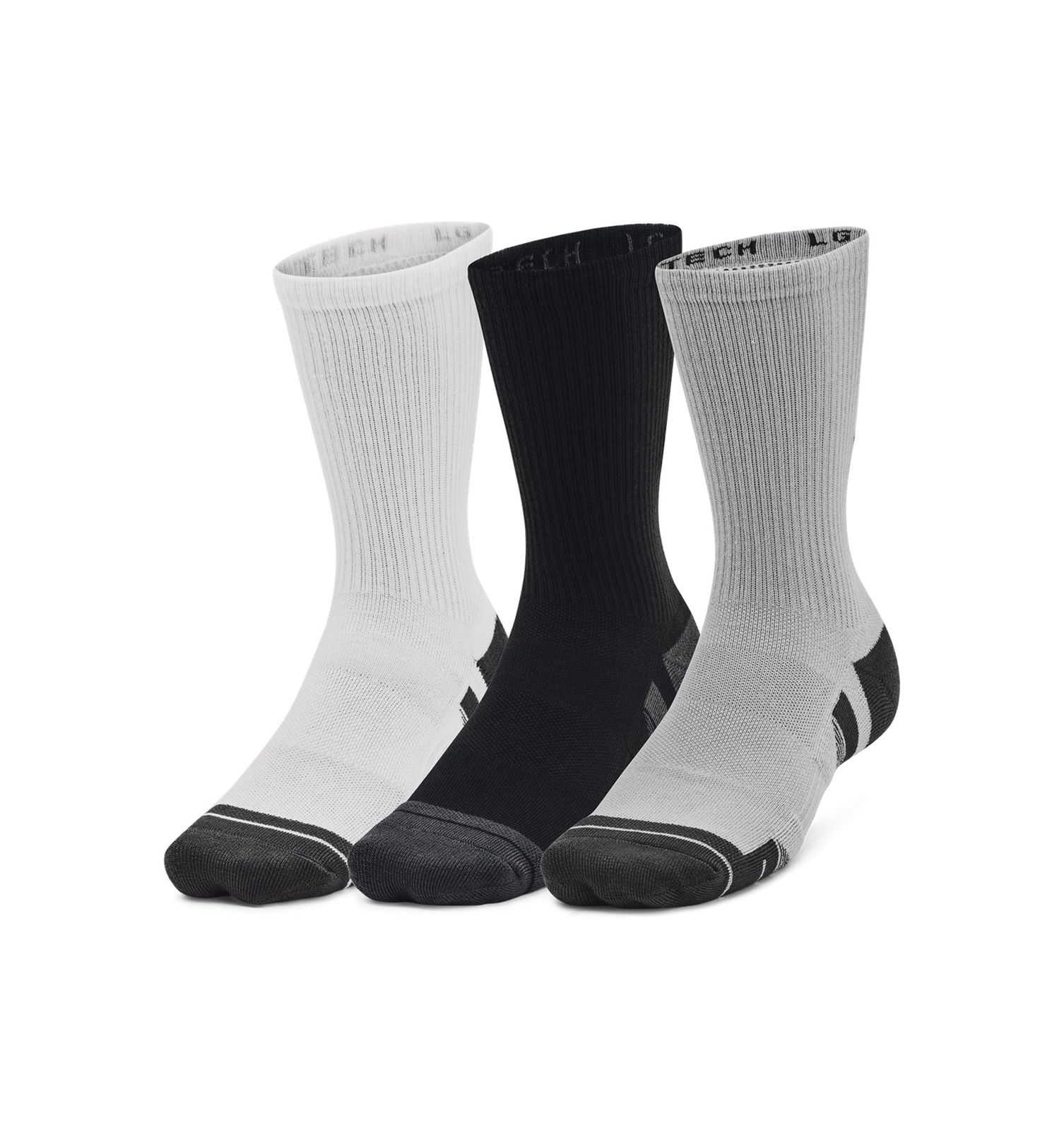 Under Armour Performance Tech 3pk Crew-sokker