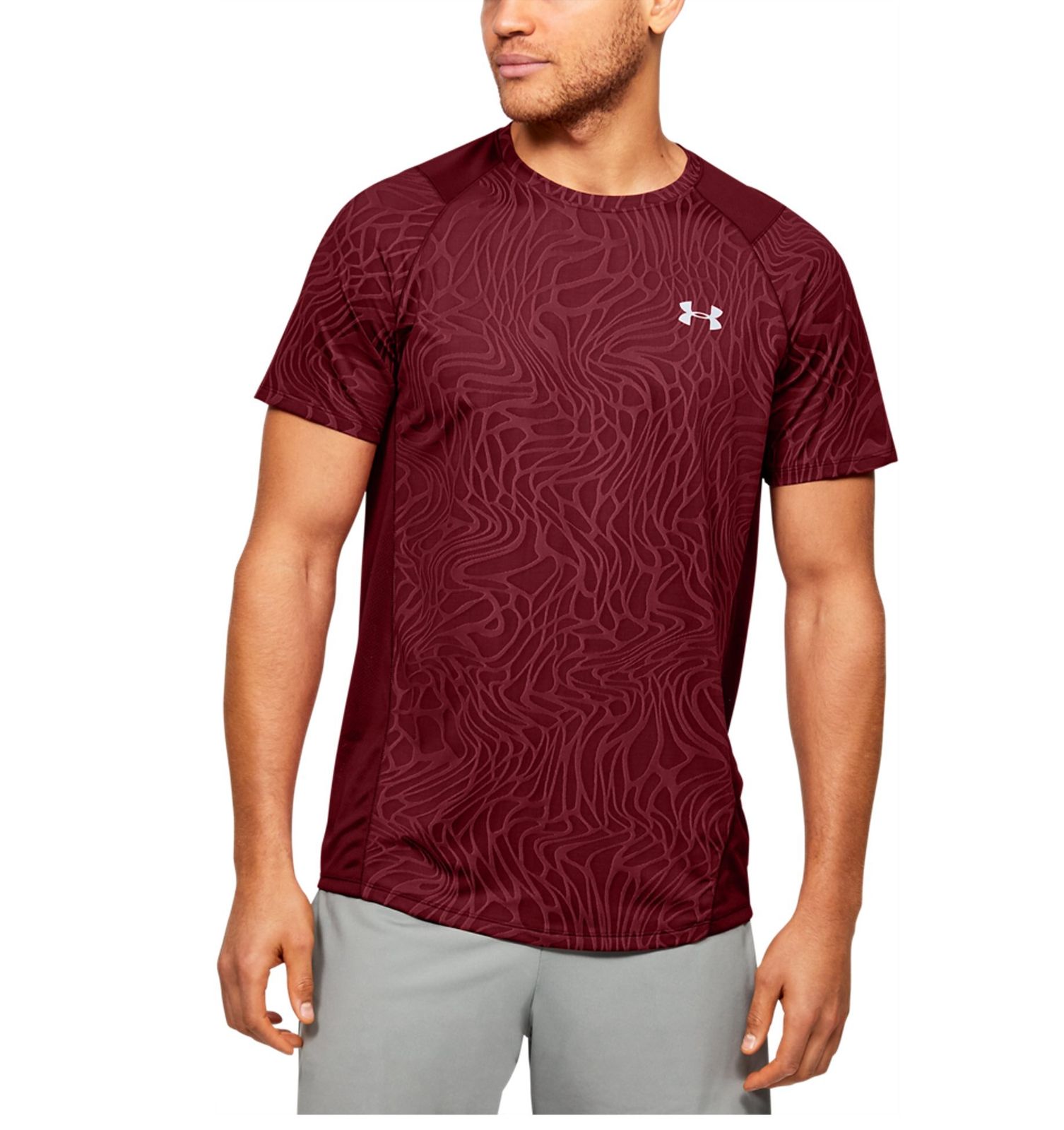 Under Armour Men's UA MK-1 Jacquard Short Sleeve