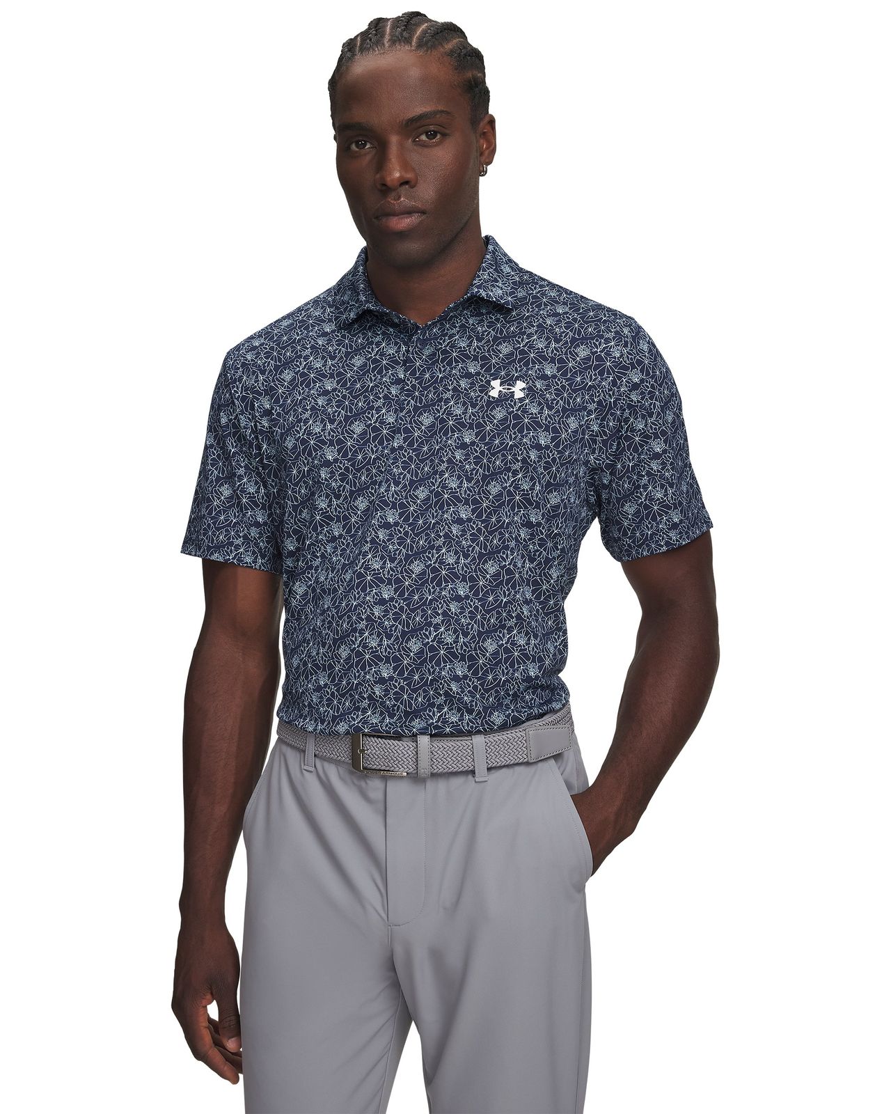 Under Armour Men's UA Matchplay Printed Polo