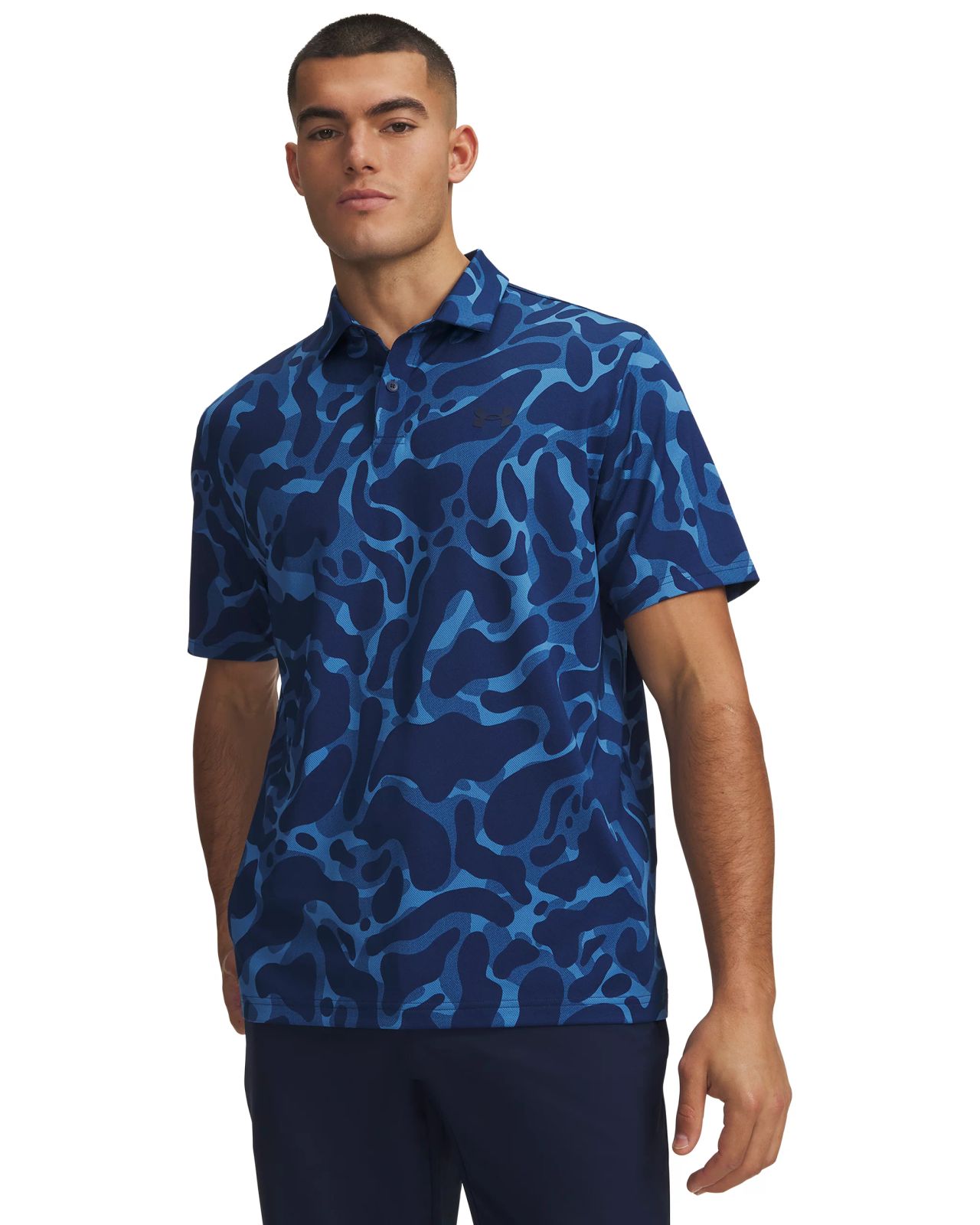 Under Armour Men's UA Matchplay Printed Polo